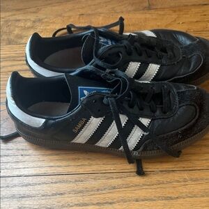 Adidas Samba Black and White Sneakers